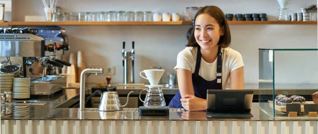 Woman Coffee Shop